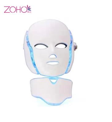 China Skin Tightening Led 1H PDT Light Therapy Machine 7 Color Hood Facial Led Photon Light Therapy Led Canopy for sale