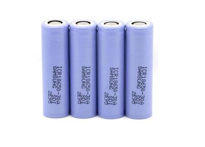 China Ultra células de bateria 3.6V 3000mAh 1C do Li-íon do tipo ICR18650-30A do poder superior para a E-bicicleta elétrica do、 da ferramenta à venda