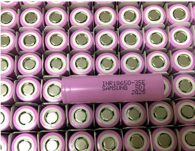 China Ultra High Power Brand ICR18650-30E Li-ion Battery Cells 3.6V 3000mAh 1C for Model Airplane、E-BIKE、Balance car for sale