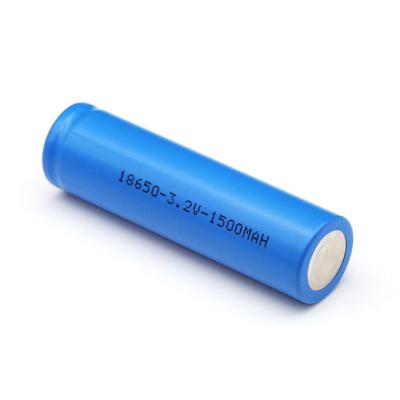 China Elevado desempenho cilíndrico das pilhas 3.2V 1500mAh do método Lifepo4 da carga de CC-CV à venda