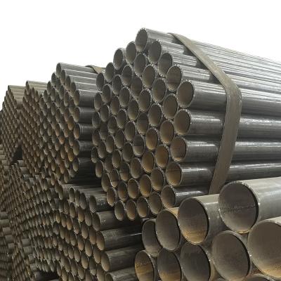 China Hot Welded Rolled Black Carbon Rectangular Hollow Section Steel Pipe Tube with European Certification for sale