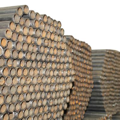 China Good Price 25mm structural longitudinal welded pre gi welded steel tube 6 meter scaffolding galvanized round pipe en venta