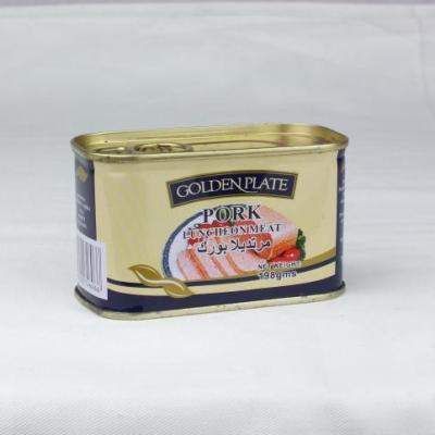 China 198g Preservatives Canned Pork Lunch for sale