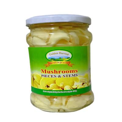 China Competitive Price Canned Mushroom Pieces And Stems CANNED FOOD 314ML X 12JARS for sale