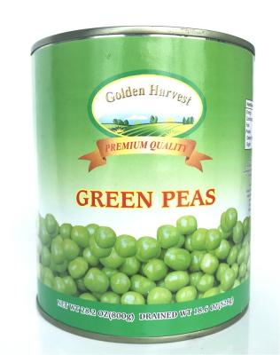 China Canned Peas Heathy Canned 184g, 284g, 312g, 400g, 425g, 567g, 800g, 850g, 2500g, 2840g for sale