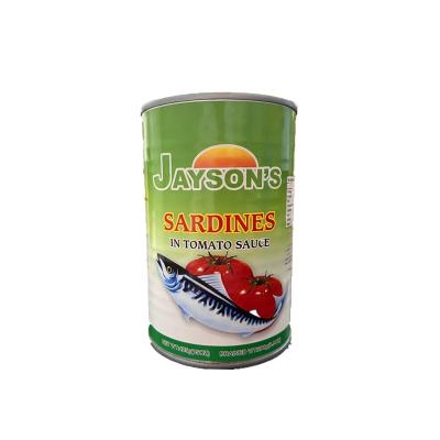 China Canned canned sardines in tomato sauce for sale