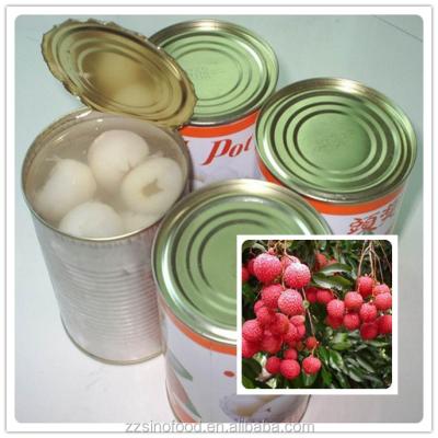 China WELL CHOSEN QUALITY CLASS canned LYCHEE FRUIT CAN IN EASY OPEN 20OZ SYRUP CAN from CHINA for sale