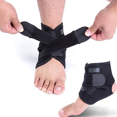 China Breathable Supplying Adjustable Protector Ankle Wraps Straps Ankle Support Brace for sale