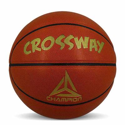 China Leather Earthshaker Street Outdoor Training Basketball for sale