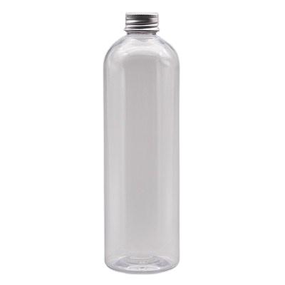 China Clear Plastic Tea Bottle Milk Beverage Pet Food Grade Round Shape Drinking 12oz 16oz 350ml 500ml Juice Bottle Stock Low MOQ for sale