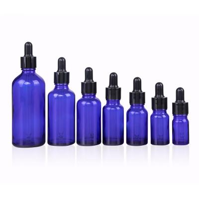 China 50ml cosmetic hot sale green glass dropper bottle for skin care essential oil for sale