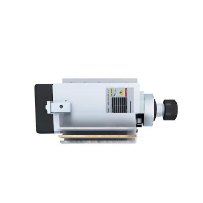 China 7.5kw square mini air coolded spindle grinding motor for cnc woodworking engraving hanqi spindle for sale