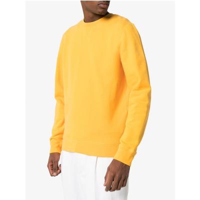 China Low MOQ Breathable Yellow Light Cotton Custom Men's Crewneck Refeed Cotton High Quality Sweatshirt for sale