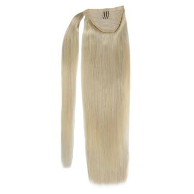 China Wholesale Price Brazilian Silky Straight Ponytail Factory Wave Virgin Remy Human Hair One Piece Double Drawn Ponytail Hair Extensions for sale