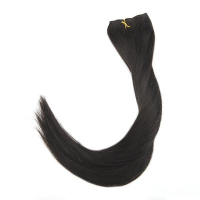 China Silky Straight Wave Replacement Wire Halo Hair Extensions Invisible Hair With Clips for sale