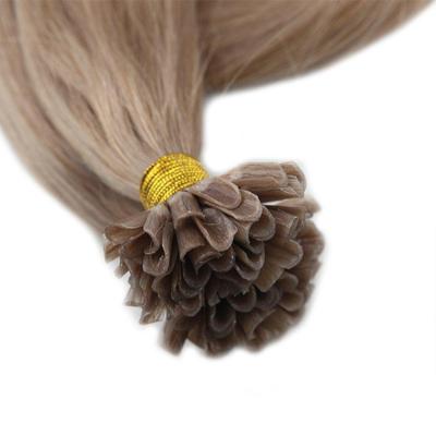 China Silky Straight Wave Factory Supply Virgin Remy Brazilian U Tip Hair Extensions Virgin Prebonded Keratin Silky Straight Hair Extensions for sale