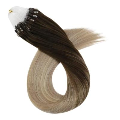 China Silky Straight Vigin Wave Remy Hair Extensions Micro Curl Hair Extensions for sale