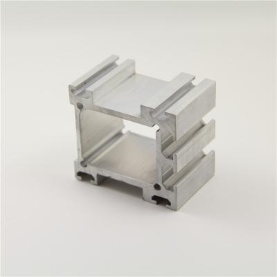 China Silver Aluminum Extrusion Profiles , Multifunction Aluminum Extrusion Enclosure for sale