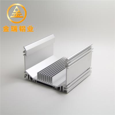 China Perfiles de aluminio anodizados prenda impermeable, protuberancias de aluminio estándar en venta