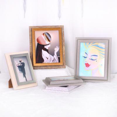 China Decoration 8x10 Rack Decor Picture Frames With High Definition Glass Display for sale