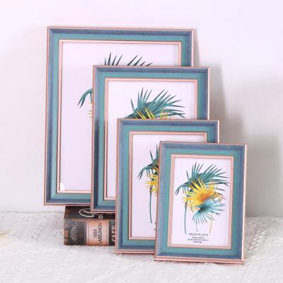 China New High Definition Decoration Style 6X8 Glass Photo Display Picture Frame For House Decor for sale