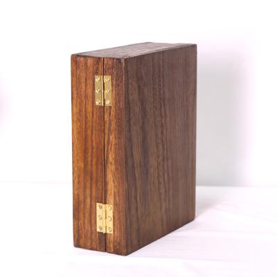 China Decorative Home Decor Wholesale Ring Earring Luxury Wooden Jewelry Storage Box With Lock for sale