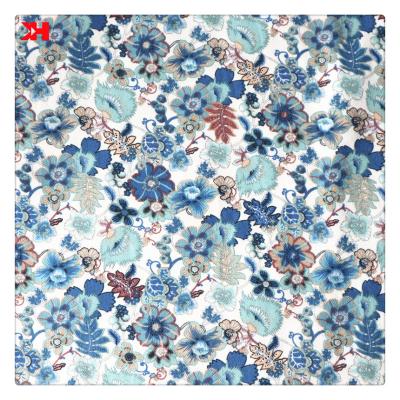 China Shrink-Resistant 100%Cotton Twill Fabric Custom Printed Floral Fabrics For DIY Sewing Material Women Dress for sale