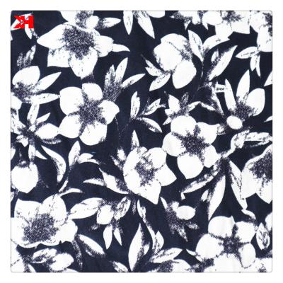 China Floral Shirting Fabric 100% Cotton Fabric Organic Cotton Printed Satin For Cloth Make Dress Make for sale