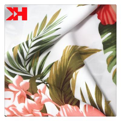 China Anti Pill Kahn Print Hawaiian 100% Rayon Fabric For DIY Kids Women Dress Sewing for sale