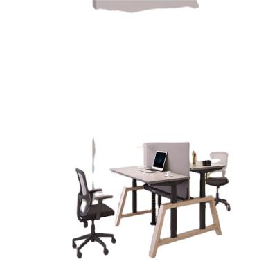 China Durable Modern Furniture Executive CEO Computer Table Curved Form Desk And White Reception Workstations for sale