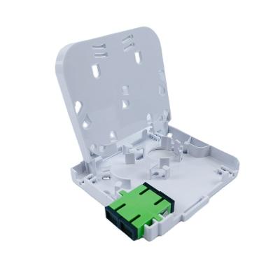 China High Quality Indoor/Outdoor Abalone Fiber Optic Cable Panel Box for sale