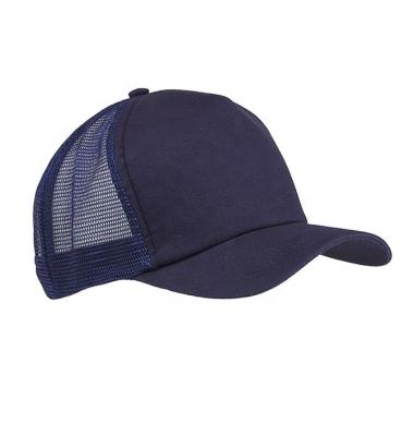 China JOINT Custom Navy Blue Trucker Hat 5 Panel High Quality Trucker Hats With Celcrow for sale