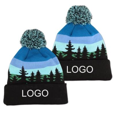 China COMMON Slapped Knitted Beanie Winter Hat Mens Ribbed Warm Slapped Beanies for sale