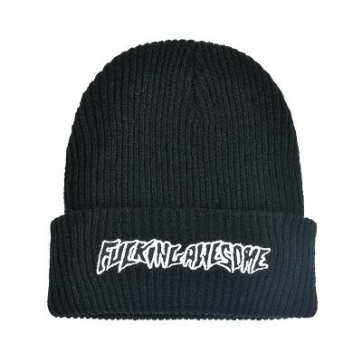 China Wholesale Winter COMMON Beanie Hats Custom Beanie With Logo for sale