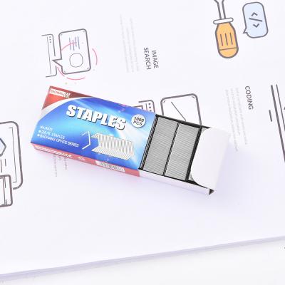 China Hot Selling Popular Office Metal Staples 24/6 Metal Stainless Steel Staple Pins Strong for sale