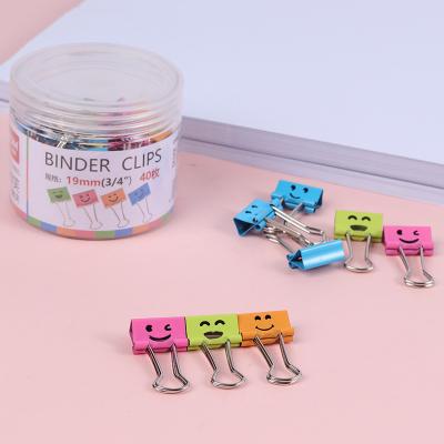 China Eco-friendly High Quality Colored Paper Clips Binder Lower Price Color Paper Clip Office Stationery Set Wholesale for sale