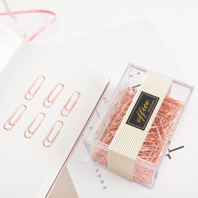 China Hot Selling Promotional Durable Color Paper Clip Binding Gift School Office Stationery Staple Paper Wholesale for sale