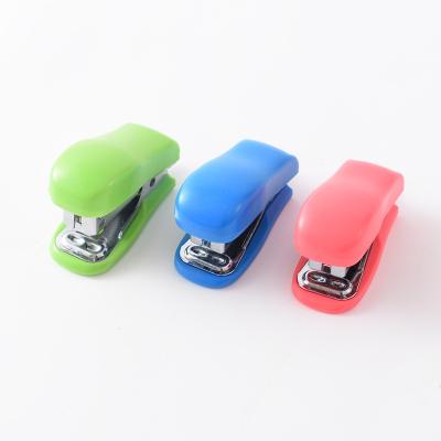 China Cute Manufacturers Directly Supply 1038 Type Lightening Multifunctional Metal 3 Color Stapler Metal Labor for sale