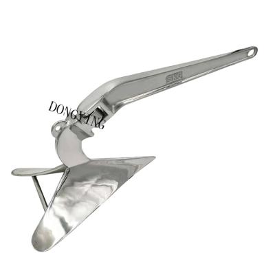 China Boat Mooring Grade China Supplier Stainless Steel Boat Plow Marine Anchor for sale