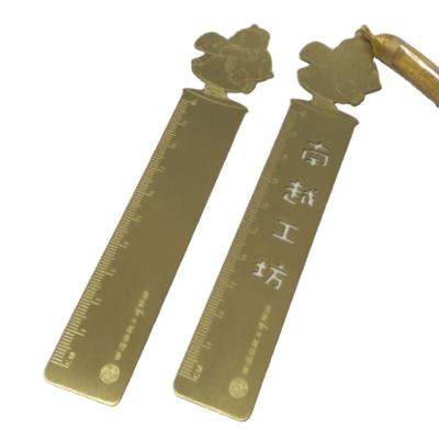 China Custom Chinese Style Metal Markers Book Clip Europe Metal Hollow Bookmark Clip for sale