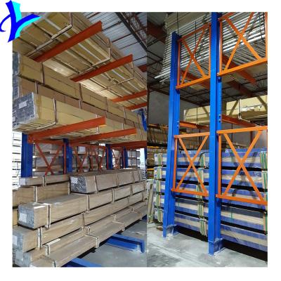 China Warehouse Heavy Duty Steel Industrial Tube Carpet Cantilever Storage Rack for sale