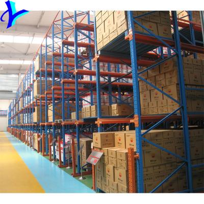 China Powder Coated Heavy Duty Customized Drive In Forklift Rack for Warehouse Storage for sale