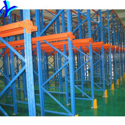 China China Factory Size Customized Heavy Duty Warehouse Steel Drive Through Racking for sale