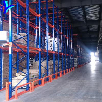 China China Factory Heavy Duty Adjustable Steel Drive Through Pallet Racking for sale