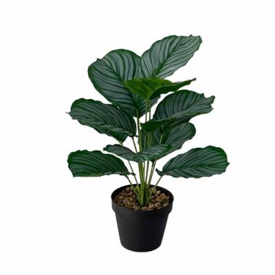 China Plants Milan Leaf Branch Minimalist Wholesale Realistic Artificial Hedge Wedding Home Decoration for sale