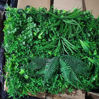 China Outdoor Artificial Flower Plants Traditional Wall Grass Artificial Hanging Plants for sale