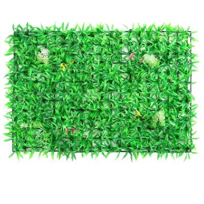 China Traditional Non-Toxic Plant Wall Artificial Grass Outdoor Artificial Hanging Plants for sale