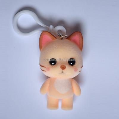 China Cheap Collection Custom Shaped Mini Assembled Toy Animal Keychains for sale