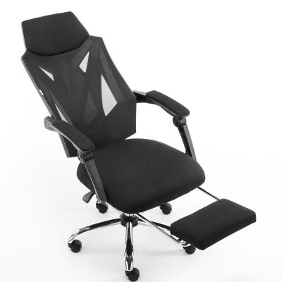 China Computer Builders Gaming Chair Adjustable Simple Black And White Mesh Home Ergonomic (Height) Office Chair for sale