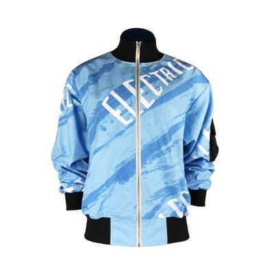 China Gebreide stof Windstop Plus Size Custom Design Sport Running Windbreaker voor mannen Te koop